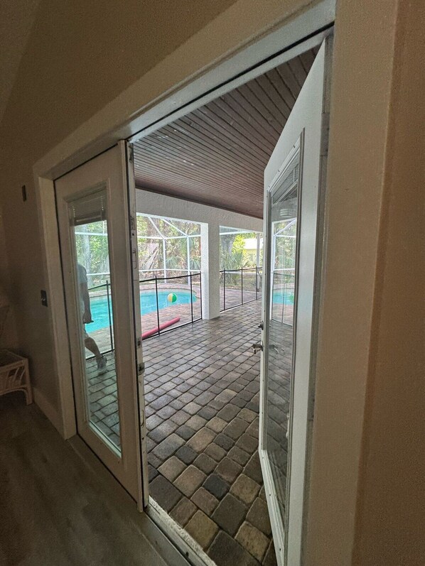 Indoor pool, a heated pool