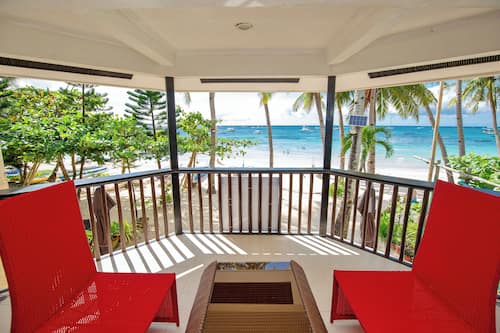 Vue depuis le balcon