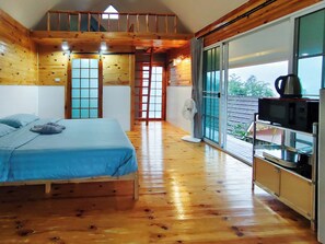 Chambre Standard double, vue sur la montagne | Accès au Wi-Fi (inclus)