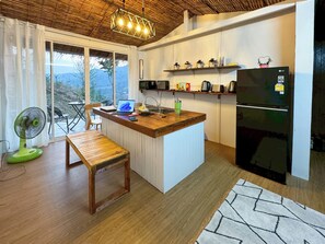 Family - Two Bedrooms (Baan M01) | Private kitchen | Mini-fridge