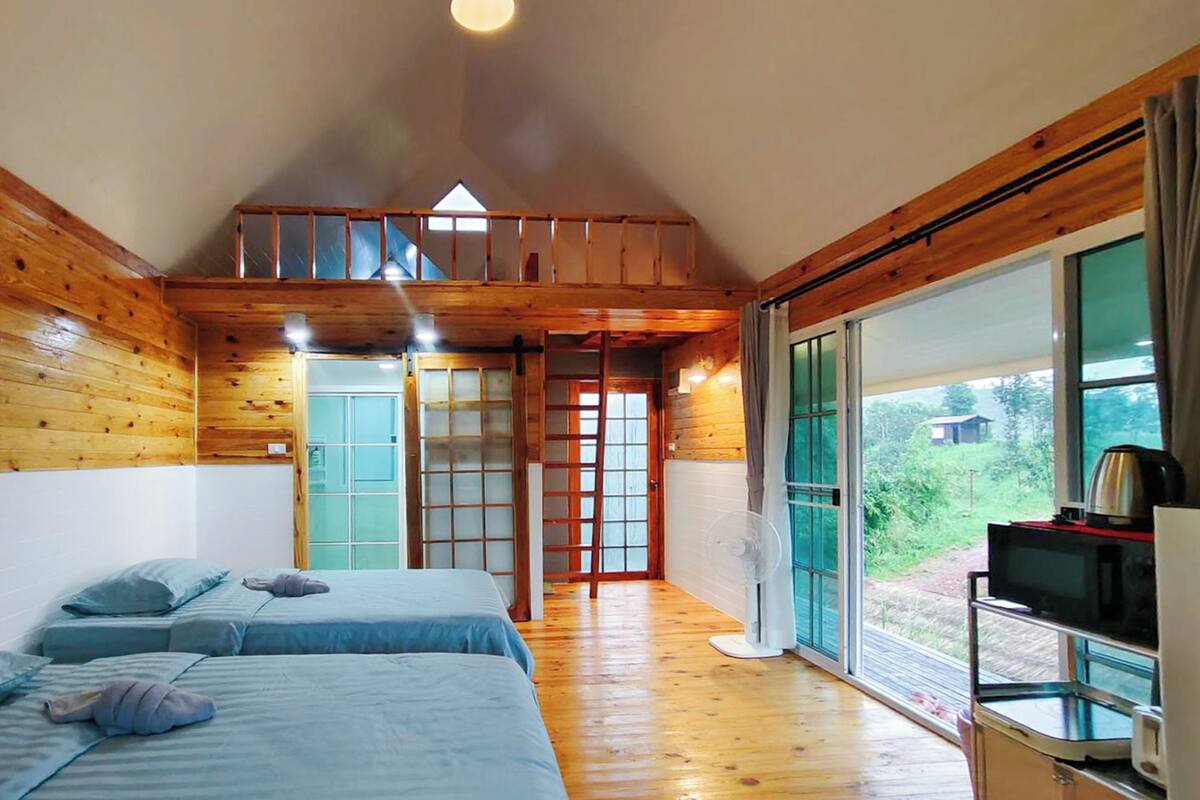 Standard-Zweibettzimmer, Bergblick | Kostenloses WLAN