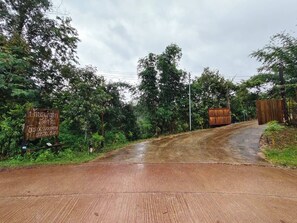Façana frontal de l'allotjament