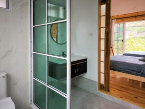 Kamar Twin Standar, pemandangan gunung | Wi-Fi gratis