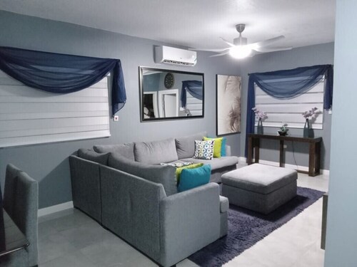 Very Large, charming 2- bedroom house in quaint Portmore with AC