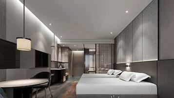 Blackout drapes, free cribs/infant beds, free WiFi, bed sheets