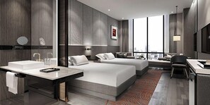 Blackout drapes, free cribs/infant beds, free WiFi, bed sheets