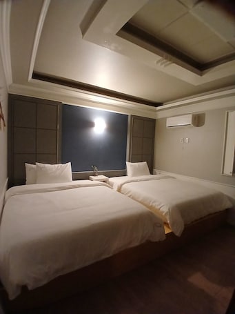 Family Room (4-person room with private bathtub) | Desk, laptop workspace, soundproofing, iron/ironing board