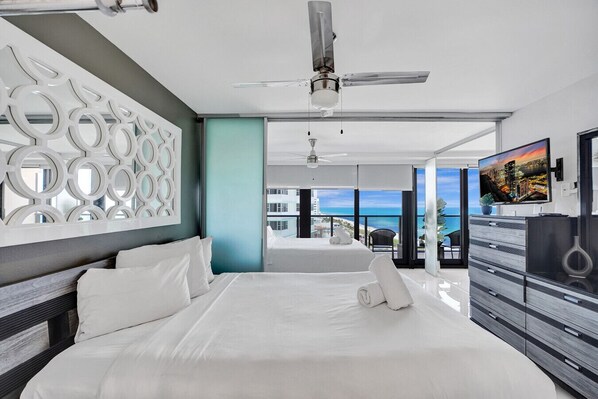 2 bedrooms, iron/ironing board, travel cot, free WiFi