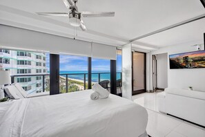 2 bedrooms, iron/ironing board, travel cot, free WiFi