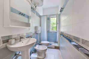Shower, hair dryer