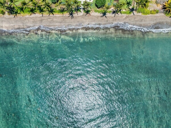 On the beach, sun-loungers, beach towels - LS 306 Dream Maui Studio by the Beach Pool Hot Tub (Lahaina)