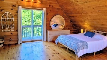 Loft Confort, vue sur le jardin | Literie de qualité, décor unique, ameublement unique