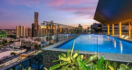 Modern 2BR Aprtmnt Fortitude Valley Prime Location