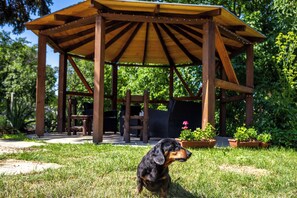 Family House, Multiple Bedrooms (Nora Guest House) | Outdoor dining - Nora Guest House (Nagygörbő)