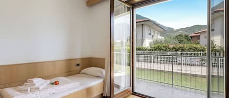 Standard Apartment, 2 Bedrooms, Balcony (The Olive Tree Garden With Mountain) | 2 bedrooms, WiFi, bed sheets