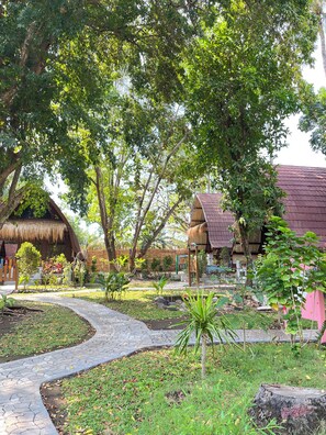 Vista para o jardim