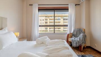 1 bedroom, iron/ironing board, Internet, bed sheets