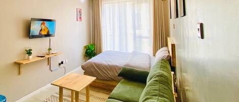 1 bedroom, WiFi, bed sheets