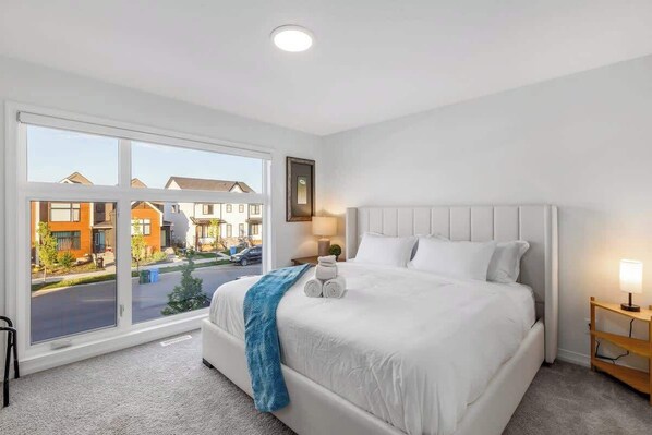 3 bedrooms, iron/ironing board, travel crib, WiFi