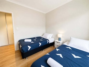 3 bedrooms, iron/ironing board, travel cot, free WiFi