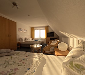 Triple Room, Garden View | Free WiFi