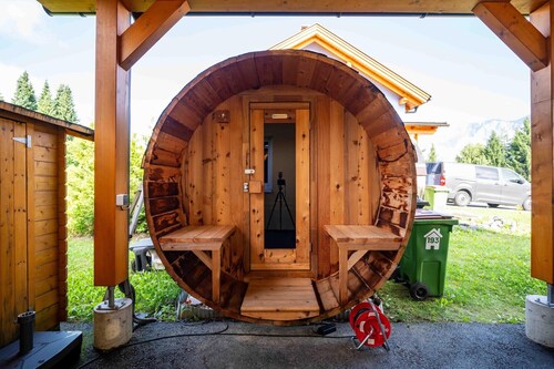 Villa mit Terrasse & Sauna nahe Dreiländereck