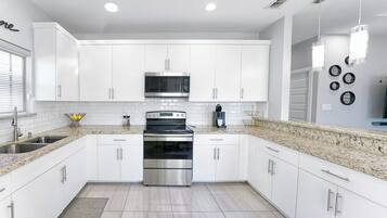 Microwave, oven, stovetop