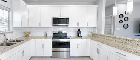 Microwave, oven, stovetop