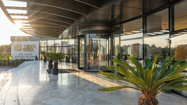 Façade de l’hébergement