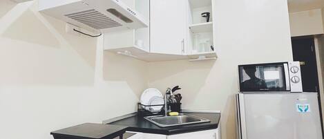 Kühlschrank, Herdplatte