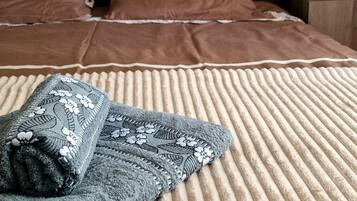 1 bedroom, iron/ironing board, free WiFi, bed sheets