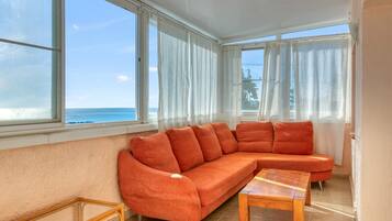 Televisie en een open haard