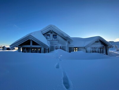 Cabin With Jacuzzi on Lifjell