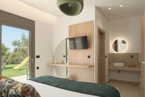 5 slaapkamers, een kluis op de kamer, een strijkplank/strijkijzer