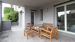 Fachada de la propiedad