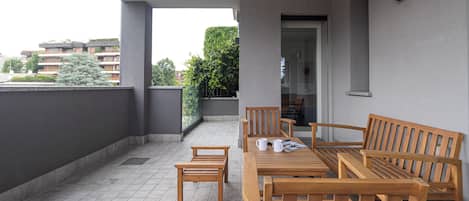 Apartamento (1 Bedroom) | Terraço/pátio