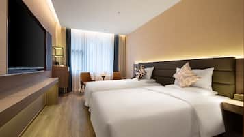 Colchones con efecto memoria y minibar con artículos gratuitos