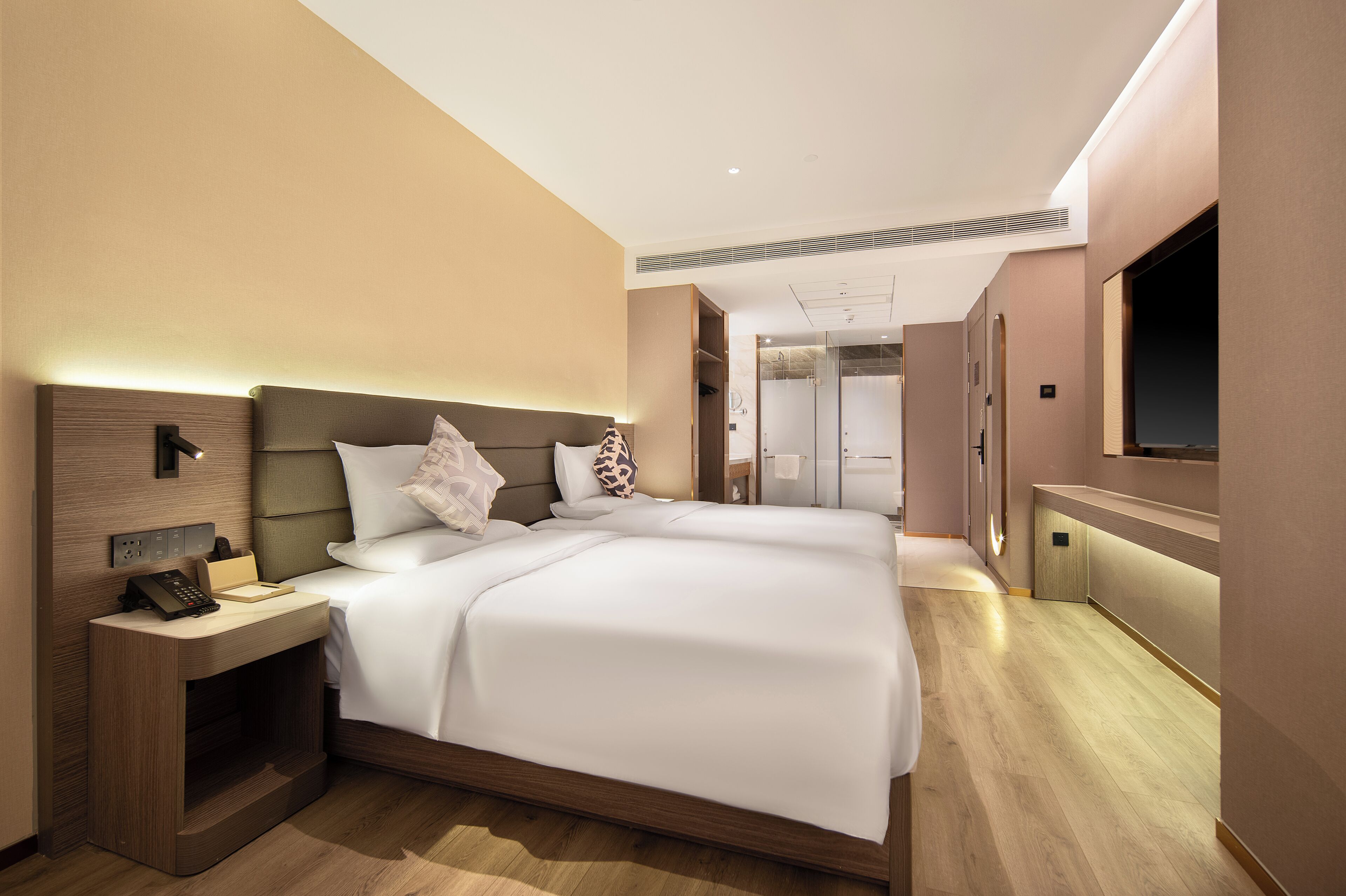 Phòng 2 giường đơn Executive | Nệm cao su hoạt tính (memory foam), minibar với thức uống miễn phí 