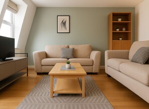 Apartment | Living area - Modern Flat in Shoreditch (London)