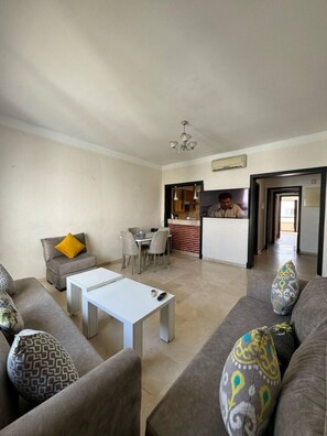 Appartement, 1 slaapkamer, toegankelijk voor mindervaliden, roken | Woonkamer