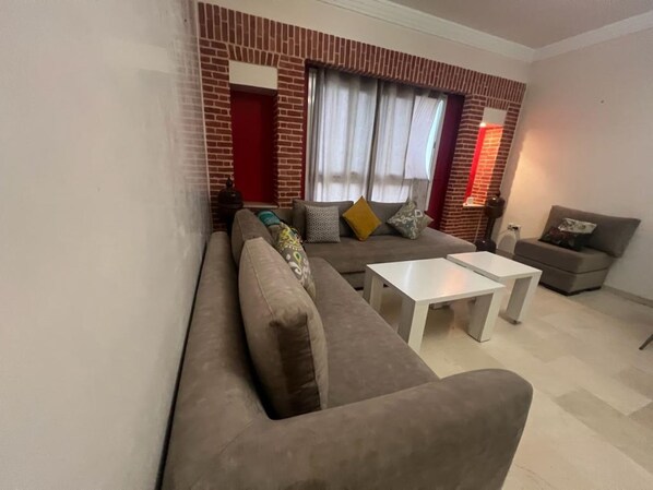 Appartement, 1 slaapkamer, toegankelijk voor mindervaliden, roken | Woonkamer