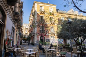 Overnatningsstedets facade