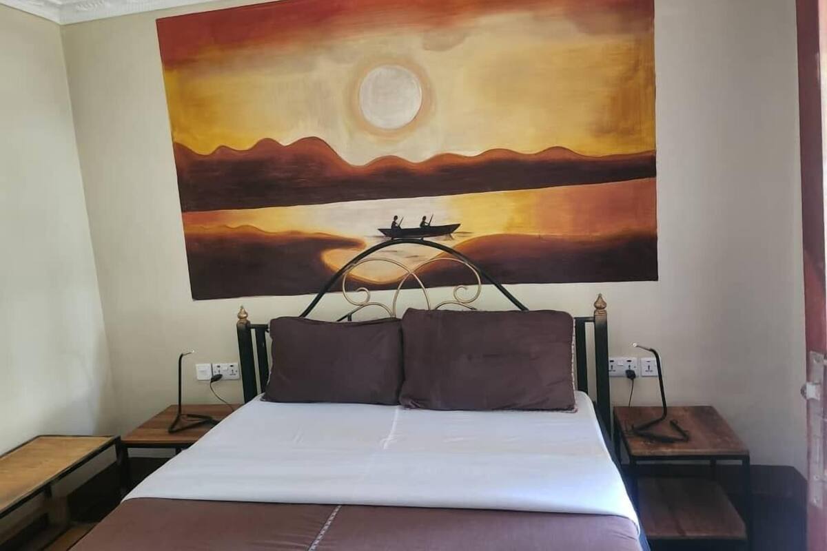 Quarto casal ou duplo standard, vista para o jardim | Wi-Fi de cortesia