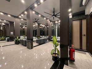 Sitzecke in der Lobby