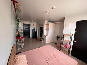 1 soverom og sengetøy