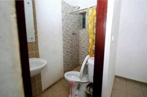 Towels, soap, toilet paper