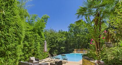 Maison avec piscine et grand jardin pour 6