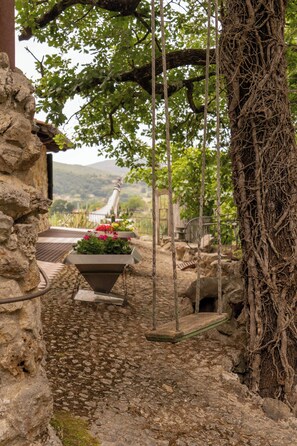 Overnattingsstedets uteområder