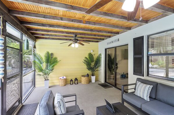 House | Terrace/patio - 4br Private Guest Suite Pool PGA Beaches (Palm Beach Gardens)