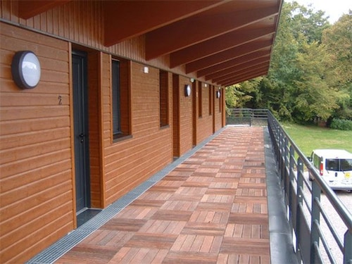 Group cottage with multipurpose hall and parking in Boncourt